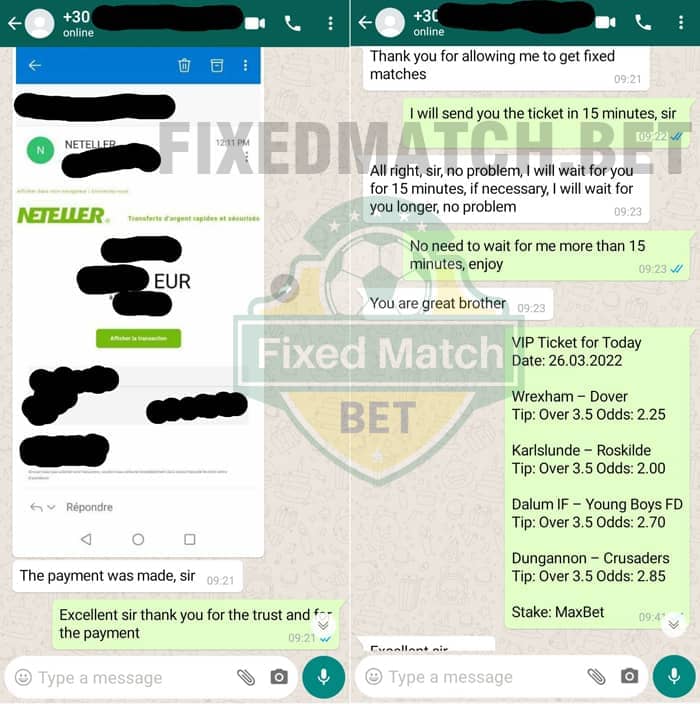 ticket multi bets big odds fixed matches