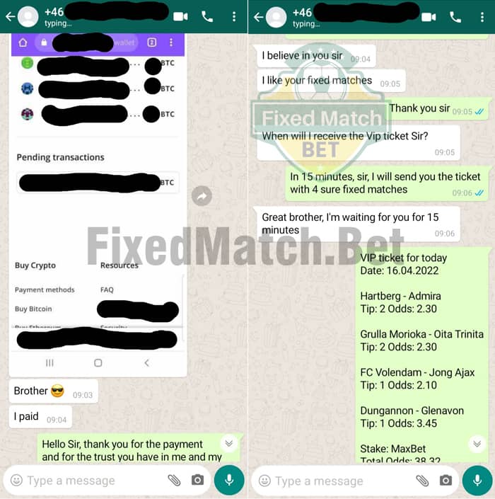 ticket combo fixed betting big odds matches