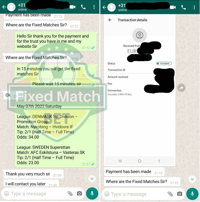 weekend fixed bets big odds matches