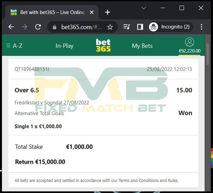 single match over goals betting saturday