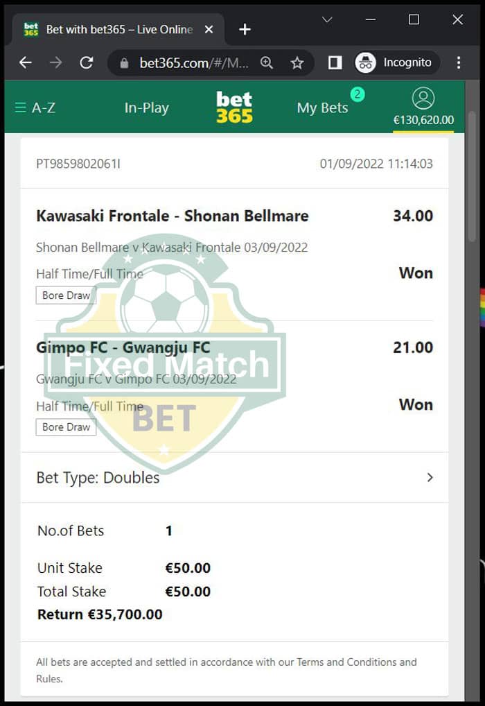 weekend double bet big odds matches