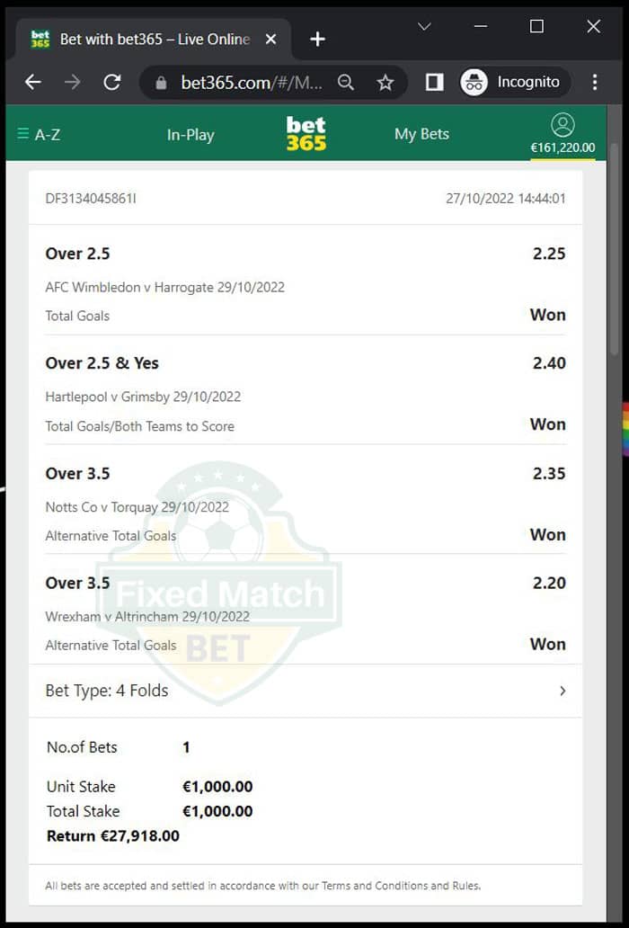ticket betting tips 1x2 matches