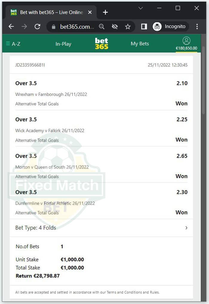 combo fixed bet ht ft matches