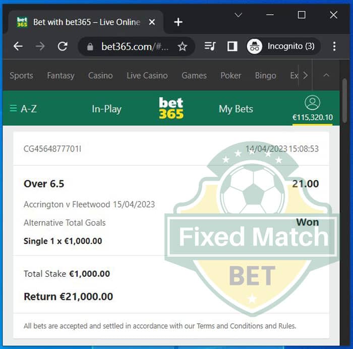 WinFixedBet - Professional Football Betting Tips and Predictions