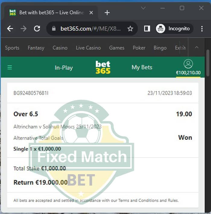 best odds fixed bets